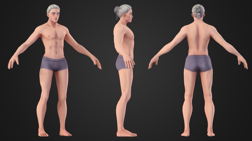 UE虚幻引擎 模块化 RPG 角色 Aki - Stylized Character