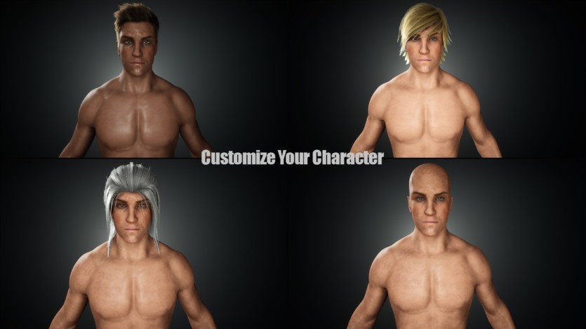 UE虚幻引擎男性角色 Base Male Customization