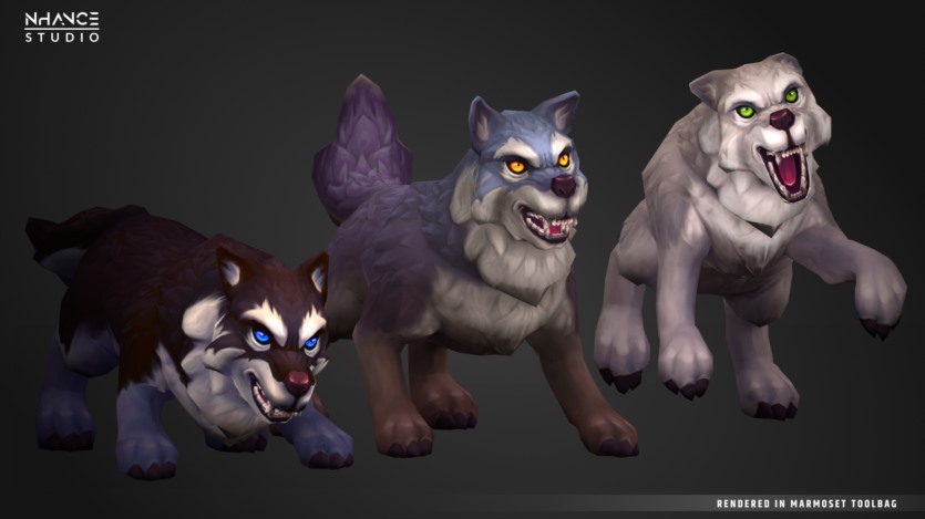UE虚幻引擎程式化奇幻动物包 Stylized Animals Pack