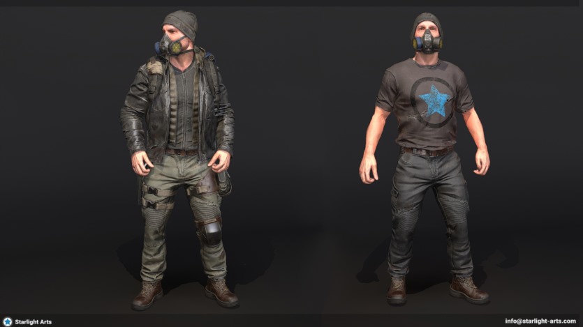 UE虚幻引擎模块化生存英雄角色 Modular Survival Hero