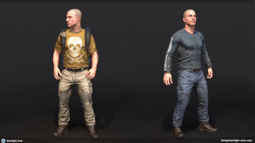 UE虚幻引擎模块化生存英雄角色 Modular Survival Hero