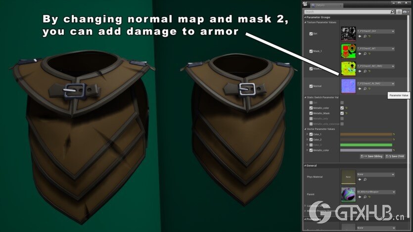 UE虚幻引擎程式化的模块化骨架（土匪）角色 Stylized Modular Skeletons (Bandits)