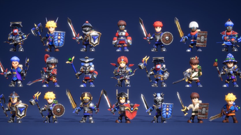 UE虚幻引擎模块化RPG英雄角色 Hero for RPG : Modular PBR