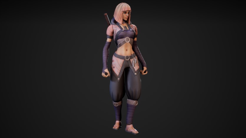 UE虚幻引擎风格化角色 Yuko - Stylized Character