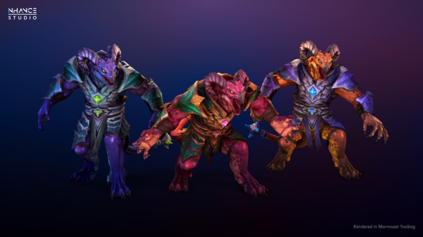 UE虚幻引擎程式化的幻想敌人NPC捆绑包 Stylized Fantasy Enemy NPC Bundle #2
