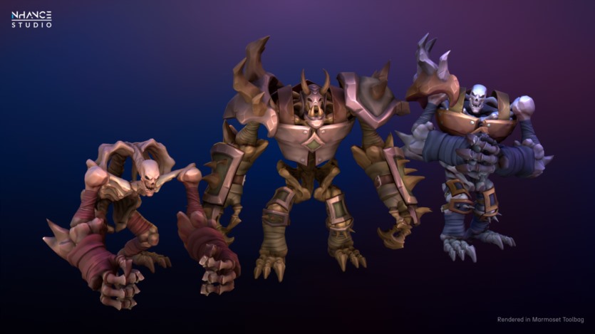 UE虚幻引擎程式化的幻想敌人NPC捆绑包 Stylized Fantasy Enemy NPC Bundle #2