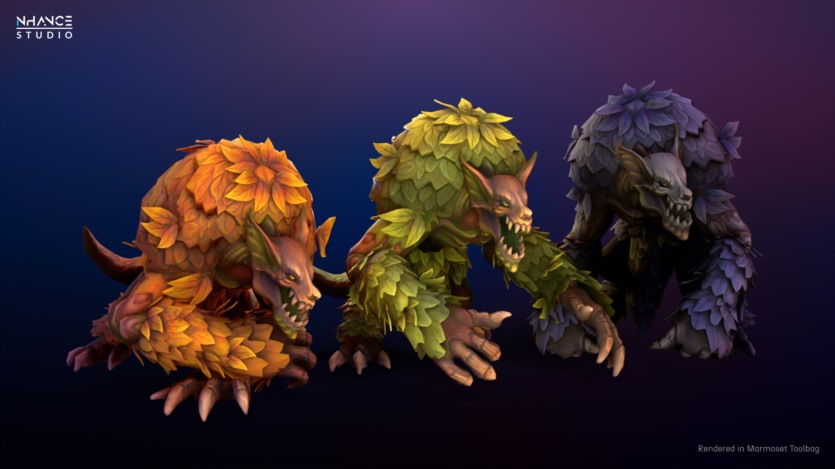UE虚幻引擎程式化的幻想敌人NPC捆绑包 Stylized Fantasy Enemy NPC Bundle #2