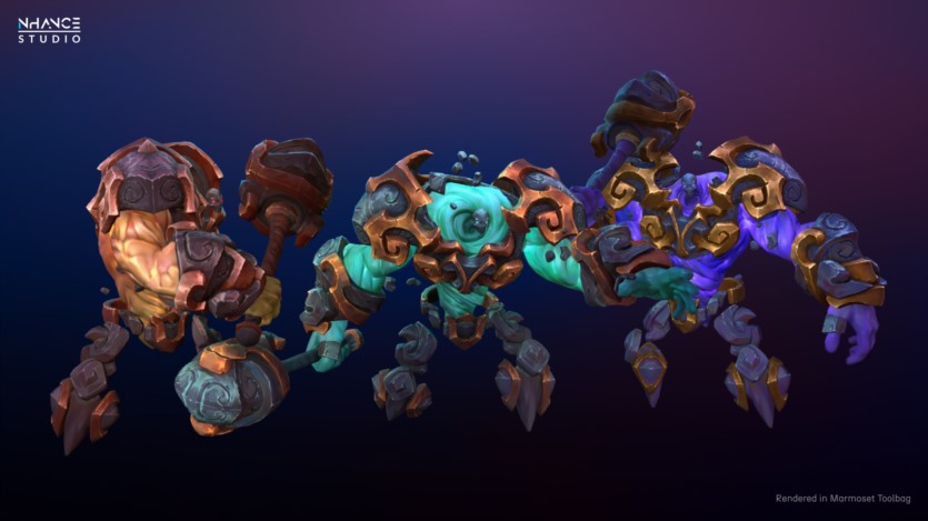 UE虚幻引擎程式化的幻想敌人NPC捆绑包 Stylized Fantasy Enemy NPC Bundle #2