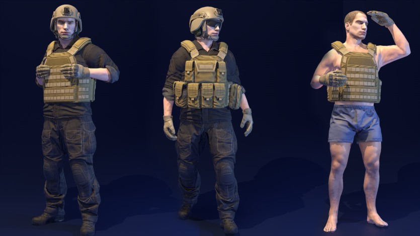 UE虚幻引擎模块化士兵角色 Modular Soldier