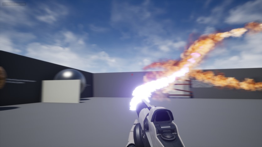 UE虚幻引擎火焰传播的火焰喷射器 Flamethrower With Flame Propagation