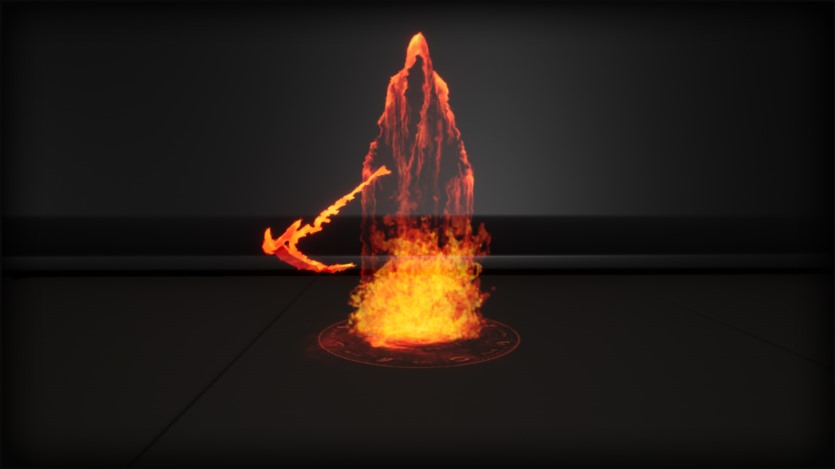 UE虚幻引擎魔法火焰法术 Magic Fire Spells with Sounds