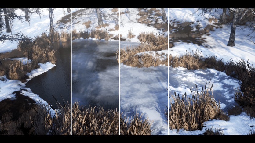 UE虚幻引擎动态冬季森林环境 Winter Forest