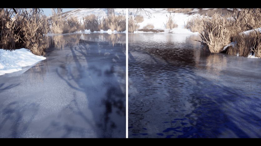 UE虚幻引擎动态冬季森林环境 Winter Forest