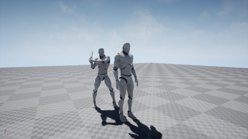 UE虚幻引擎近战武器搏斗击倒动画 Takedown Animations Vol.1