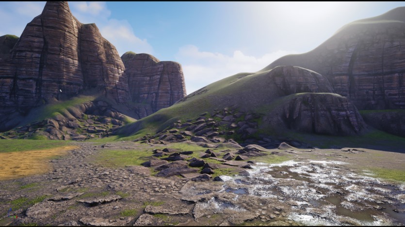 UE虚幻引擎地形景观材质 Terrain Materials VOL.2