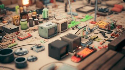 UE虚幻引擎程式化数百种日常物品道具 Stylized Props 01