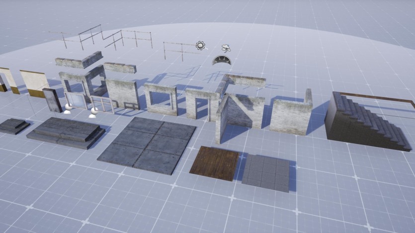 UE虚幻引擎苏联军事模块化环境包 Soviet military modular environment pack