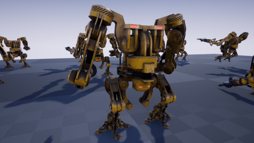 UE虚幻引擎资产 科幻采矿机械 SCI FI: MINING MECH