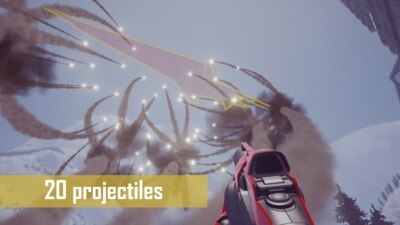 UE虚幻引擎射弹包火箭轨道激光 Projectiles Pack