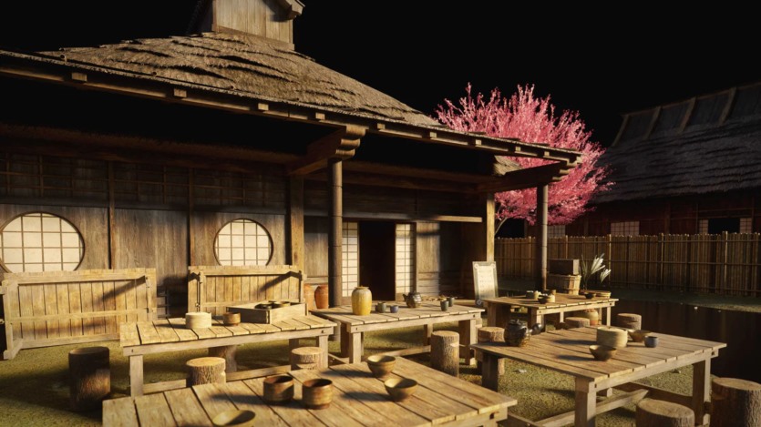 日本德川幕府时代建筑3D模型 Kitbash3D - Shogun (格式：MaxC4DUEBlenderFBXOBJ)