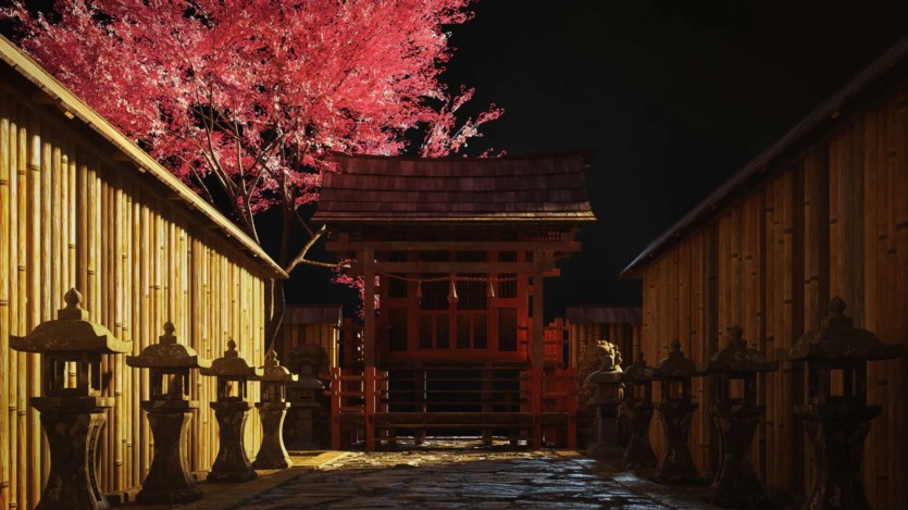 日本德川幕府时代建筑3D模型 Kitbash3D - Shogun (格式：MaxC4DUEBlenderFBXOBJ)