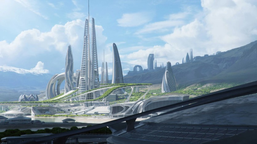 未来乌托邦城市建筑3D模型 Kitbash3D - OASIS (MaxC4DMayaBlenderUnityUnreal等格式）