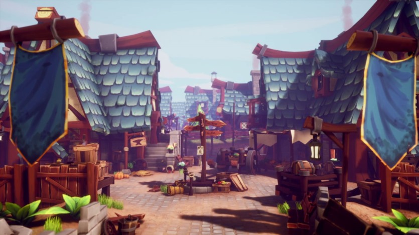 UE虚幻引擎 风格化的梦幻村庄建筑、道具、水和环境资产 FANTASTIC - Village Pack