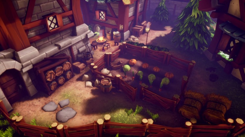 UE虚幻引擎 风格化的梦幻村庄建筑、道具、水和环境资产 FANTASTIC - Village Pack