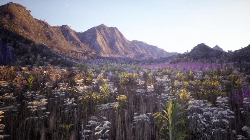 UE虚幻引擎 山脉和草地 I 户外环境 Mountains & Meadows I Outdoor Environment