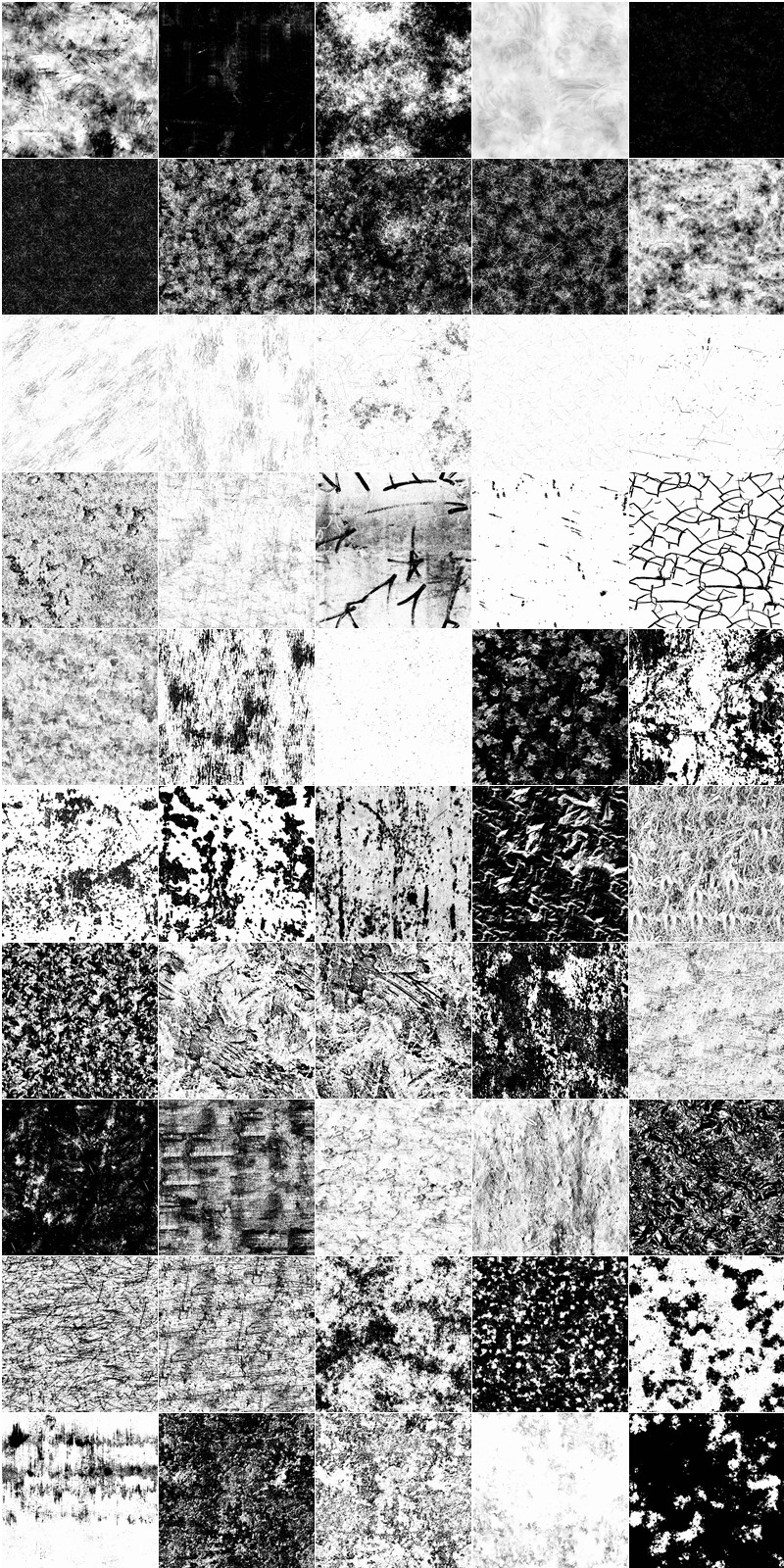 150多个多功能高光遮罩贴图 Artstation - 150+ MULTIFUNCTIONAL Stencils