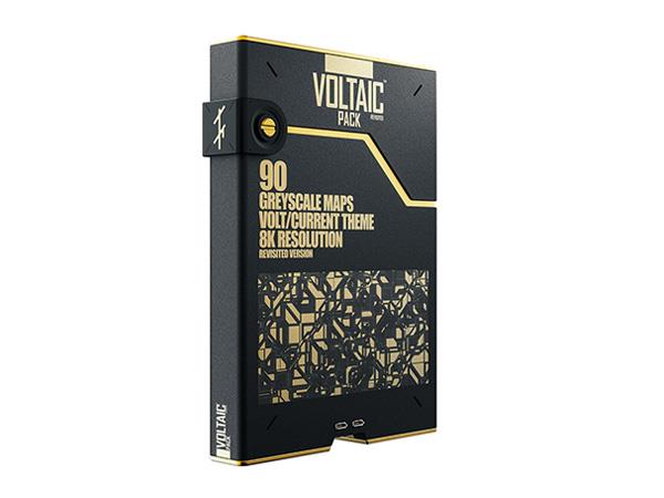 电气/电流凹凸置换贴图 The french monkey -Voltaic Pack