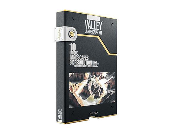 自然地形山脉8K贴图 The french monkey - Landscape Kit - Valley