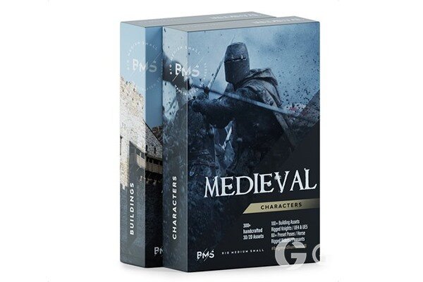 中世纪系列角色、武器、马匹、建筑物、盔甲 Big Medium Small - Medieval Collection Update