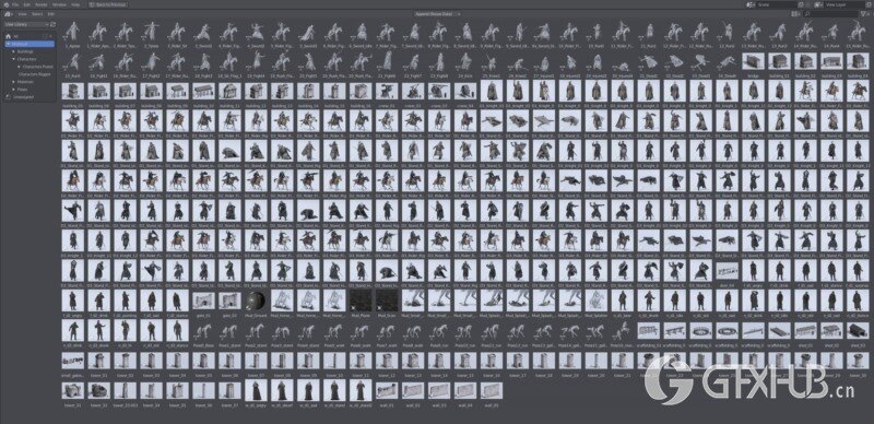 中世纪系列角色、武器、马匹、建筑物、盔甲 Big Medium Small - Medieval Collection Update