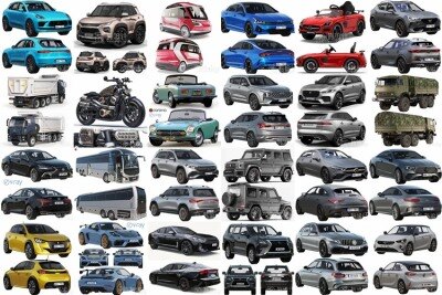 3DSky Pro 38套高精度汽车3D模型合集