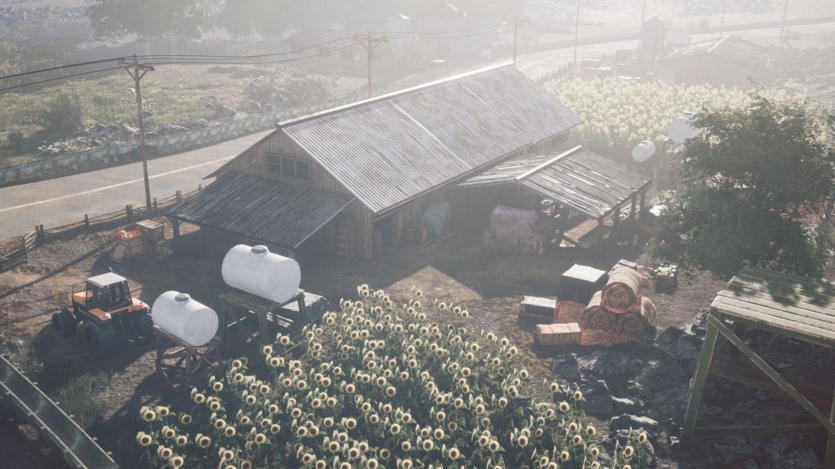 UE虚幻引擎高度详细谷仓道具完整农场环境 Barnyard Megapack