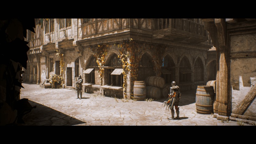 UE虚幻引擎 中世纪城镇的模块化资产 Medieval Modular Town