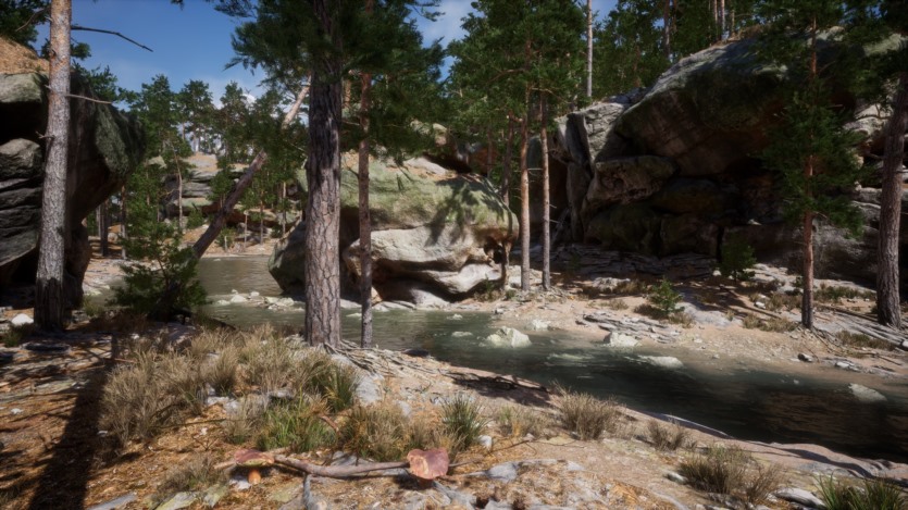 UE虚幻引擎 山林环境景观植物库 Mountain - Environment Set