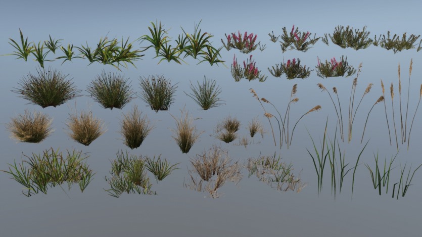 UE虚幻引擎 山林环境景观植物库 Mountain - Environment Set