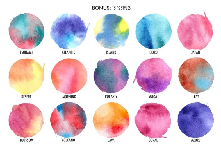 1309个PS印章画笔套装合集 All Photoshop Stamp Brushes Bundle