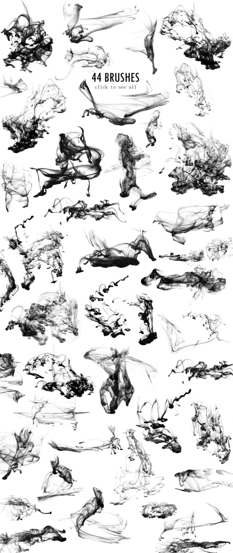 1309个PS印章画笔套装合集 All Photoshop Stamp Brushes Bundle