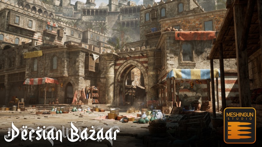 UE虚幻引擎 波斯集市资产 Persian Bazaar Pack