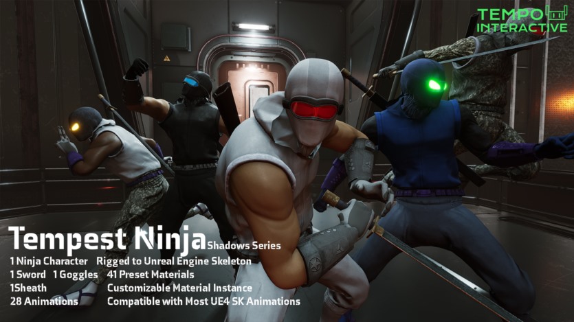 UE虚幻引擎游戏素材合集2023年1月第一季 Unreal Engine Asset Bundle January 2023 Vol.1