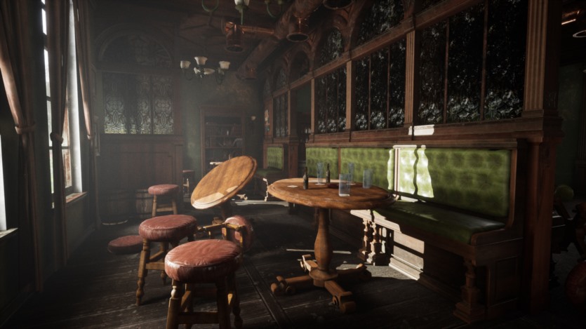 UE虚幻引擎废弃的酒吧内部道具资产集 Abandoned Irish Pub
