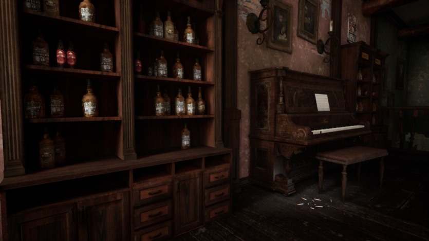 UE虚幻引擎废弃的酒吧内部道具资产集 Abandoned Irish Pub