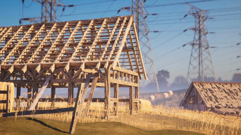 UE虚幻引擎乡村风车和谷仓环境资产 Countryside Windmills & Barns 5.0