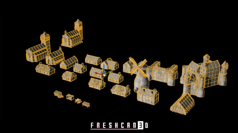 Unreal Engine虚幻引擎模块化中世纪环境资产 Modular Medieval Environment