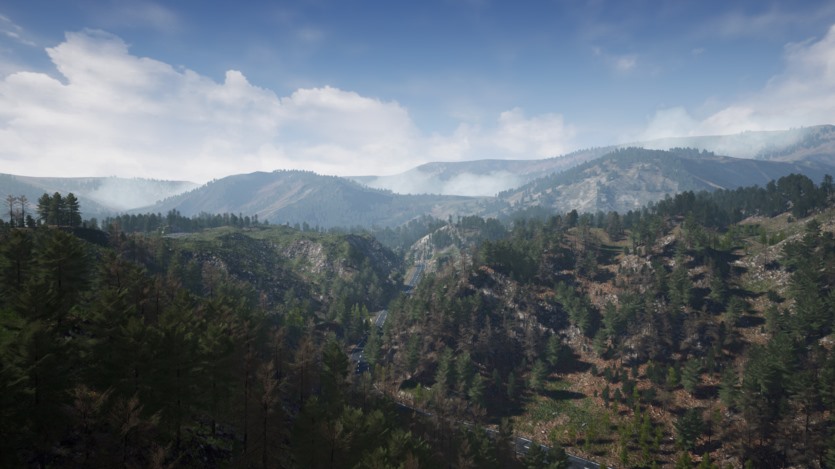Unreal Engine虚幻引擎美丽乡村环境资产 Stone Pine Forest