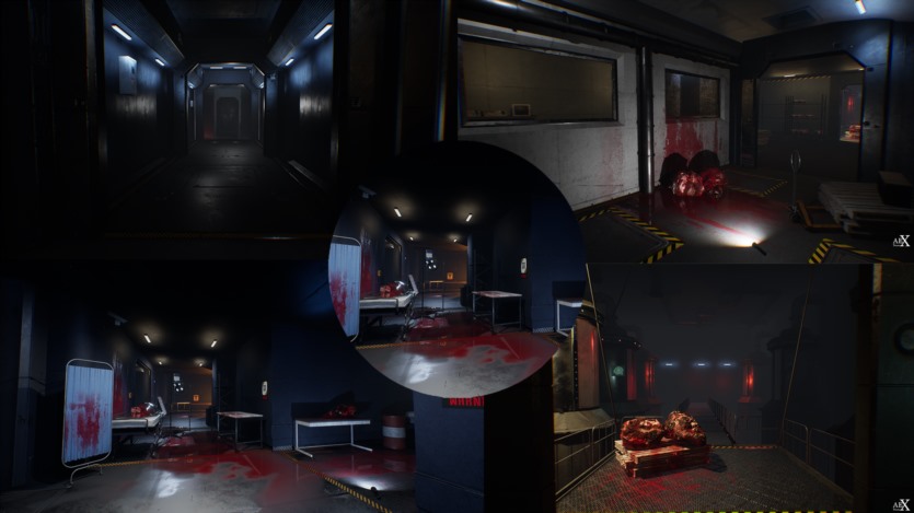 UE虚幻引擎4合1模块化研究设施/巨型捆绑包 4 IN 1 Modular Research Facility Mega Bundle 5.0