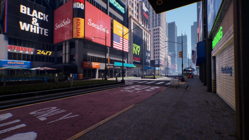 Unreal Engine虚幻引擎纽约市模块化城市环境 New York City